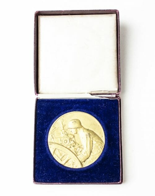 Pak-Geschütz-Preisrichten-1927-medal-in-gold-in-case
