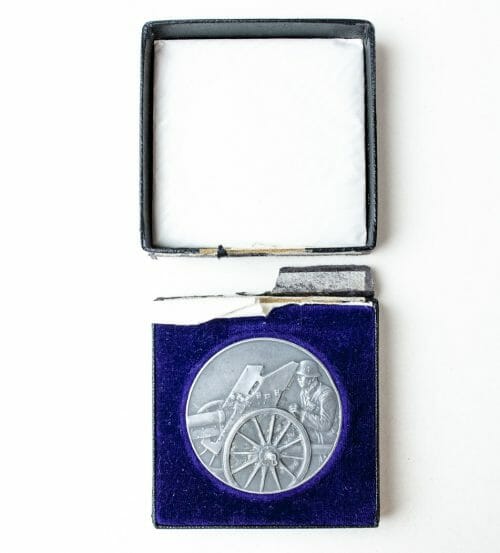 Pak Geschütz Preisschiessen 1935 medal in silver (2. Preis)