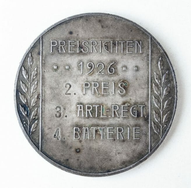 Preisrichten 1926 in silver 2nd place - 1