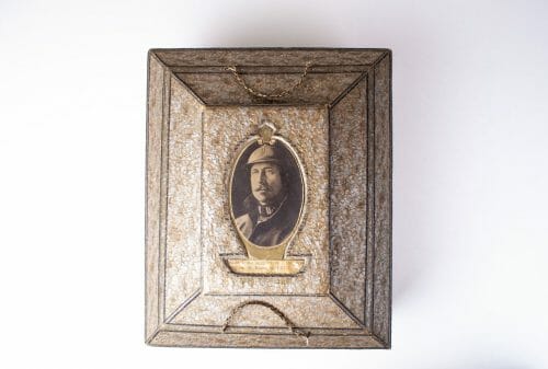 WWI Belgian officer portable writing desk (schreibgarnitur)