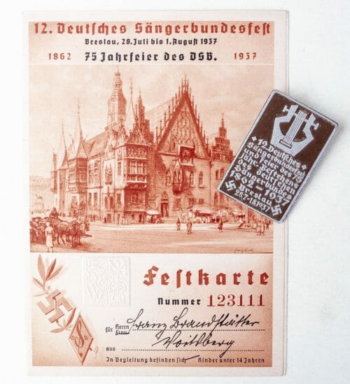 12. Deutsches Sängerbundesfest 1937