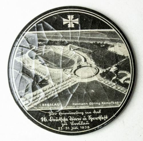 16. Deutsches Turn und Sportfest Breslau 1938 pocket mirror