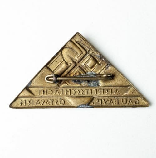 Arbeitsschlacht Gau Bayern Ostmark abzeichen (badge)