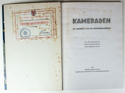 NS-Reichskriegerbund - Kameraden ein Bildbuch