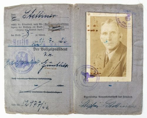 Führerschein (Drivers Licence) with photo