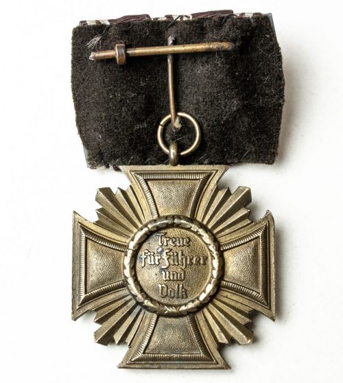NSDAP Dienstauszeichnung 10 jahre Einzelspange (single mount)
