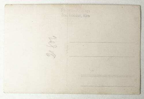 Wehrmacht photo with Infanterie Sturmmabzeichen / ISA in wear