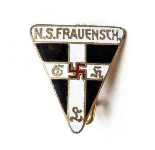N.S. Frauenschaft / N.S. Frauenwerk Vorläufige Mitgliedskarte and miniature memberbadge