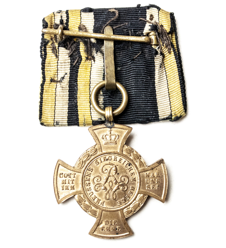 Prussia Erinnerungskreuz 1866 Königgrätz “Treuen Kriegern” single