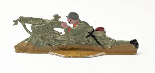 World War I German tin toy soldiers (M.G.K.2 - Maschinengewehr Kompanie) 20 pieces in original box