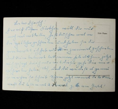 Postcard: Pioniere am Werk (postally sent)