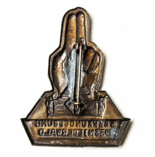 Saarkundgebung 1933 Niederwald - abzeichen