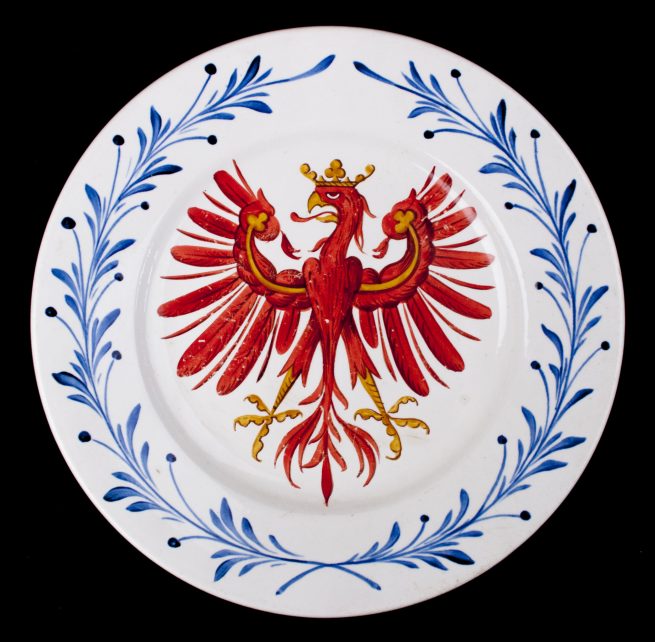 Austrian / Tirolean Eagle plate