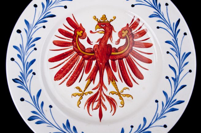 Austrian / Tirolean Eagle plate
