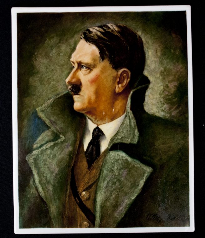 Rosenthal porcelain Hitler Plaque