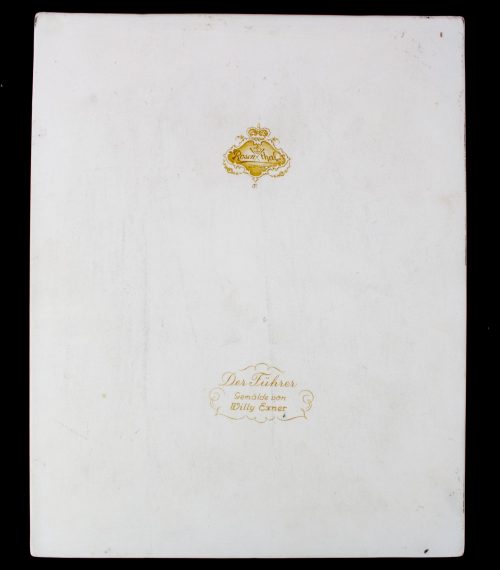 Rosenthal porcelain Hitler Plaque