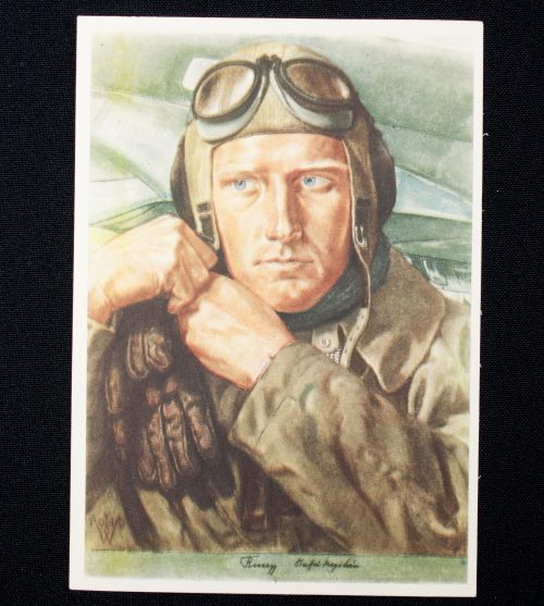Postcard: W. Willrich - Aufklärungsflieger (1940)