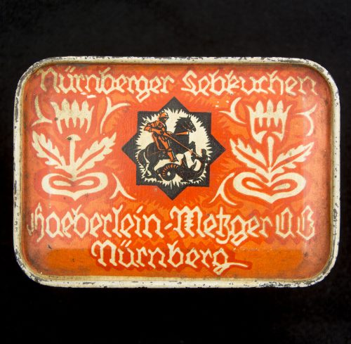 Haeberlein Metzger Nürnberger Lebkuchen vintage metalic box