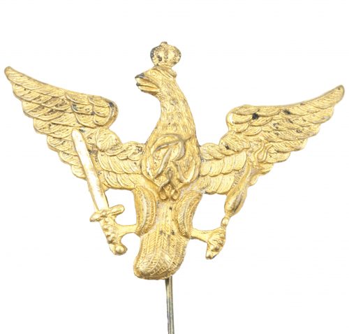 Prussia imperial Eagle pin "FRW" (stickpin)