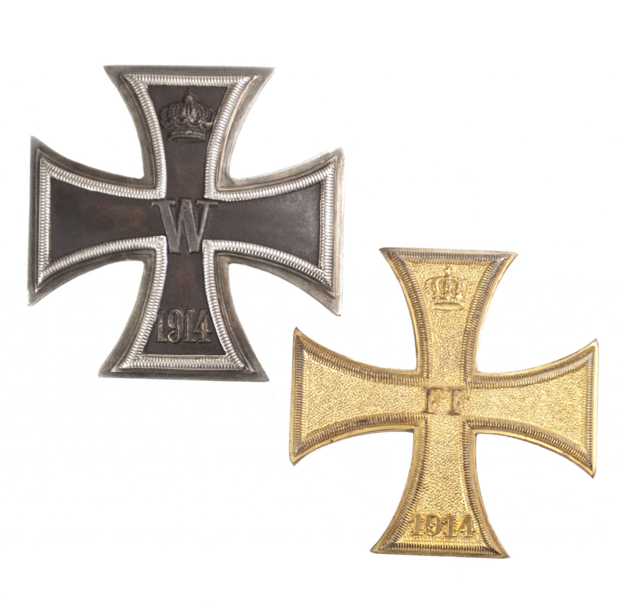 WWI Iron Cross first Class + Mecklenburg-Schwerin