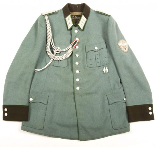 SS-Polizei Major's four pocket tunic (named!)