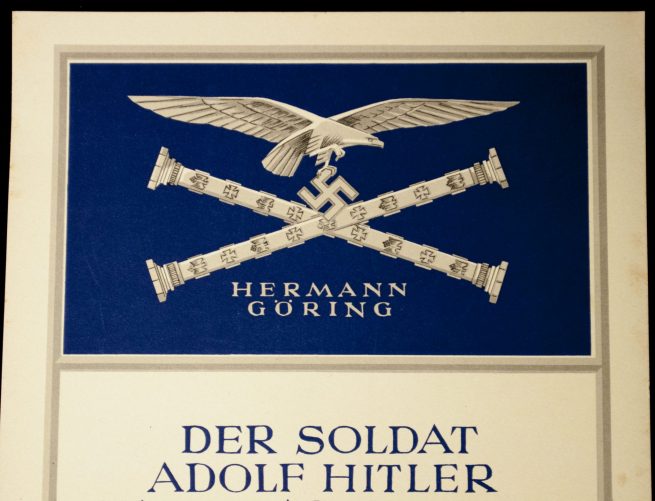 WWII German NSDAP Wochenspruch (propaganda miniposter) - Hermann Göring