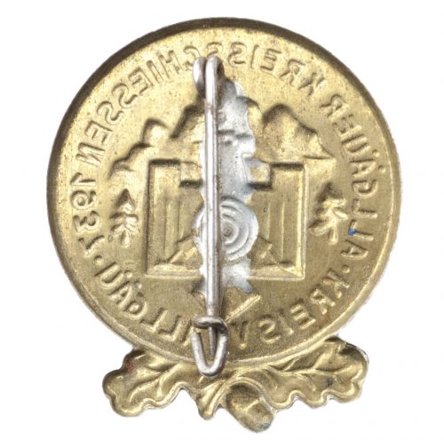 Ällgauer Kreisschiessen Kreis V / Ällgau 1937 abzeichen