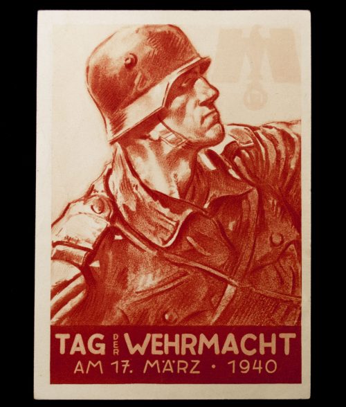 Postcard: Tag der Wehrmacht am 17. März 1940
