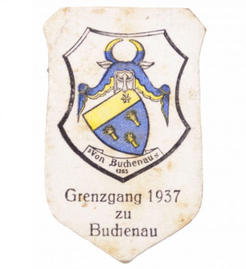 Grenzgang zu Buchenau 1937 abzeichen