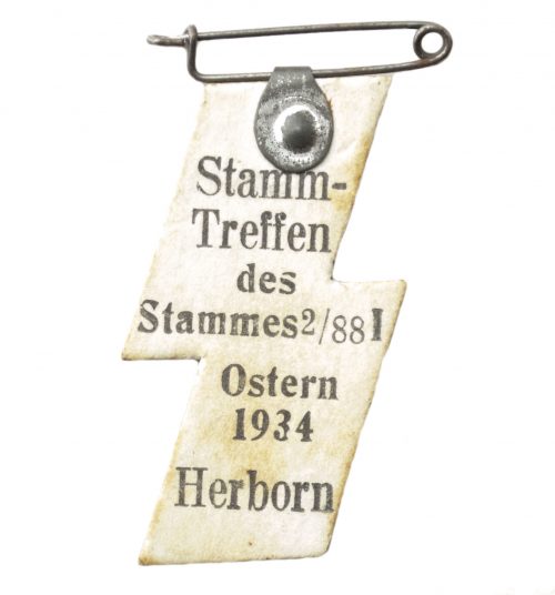 Hitlerjugend (HJ) Stammtreffen des Stammes 2/88I Ostern 1934 Herborn