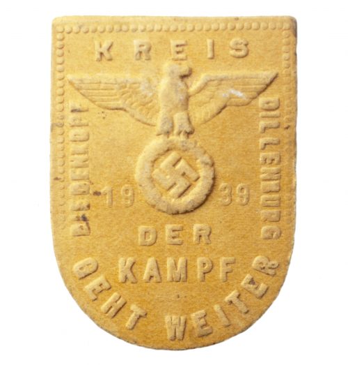 Kreistag der NSDAP Biedenkopf Dillenburg "Der Kampf geht Weiter" 1939