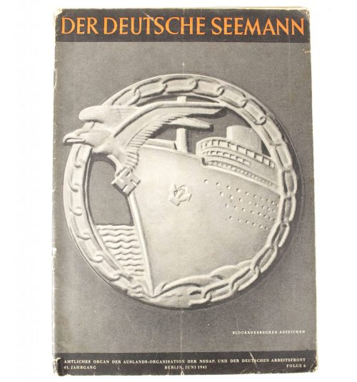 Magazine: Der Deutsche Seemann (Large Blockadebrecher image)