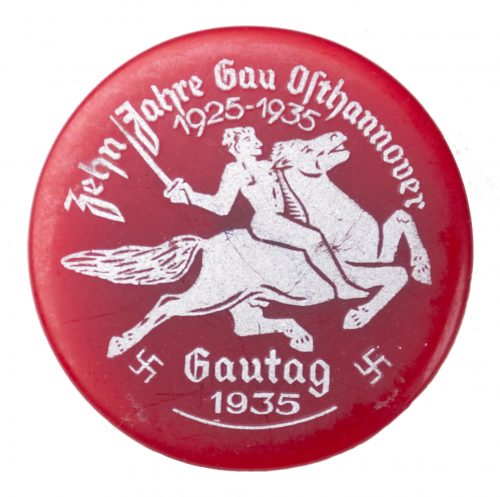Zehn Jahre Gau Osthannover 1925-1935 Gautag 1935 abzeichen