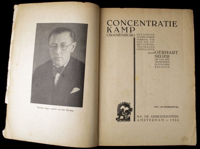 Brochure: Concentratiekamp Oranienburg (1934)