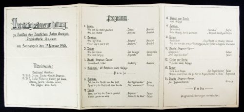 (DRK) Wohltätigkeitsveranstaltung zu Gunsten des Deutschen Roten Kreuzes Grossbatterie Hagen