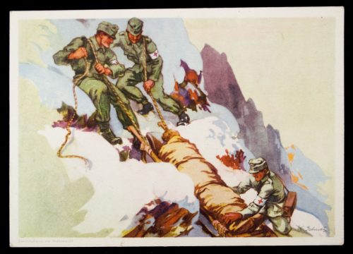 Postcard (DRK) Das wirken des Deutschen Roten Kreuzes