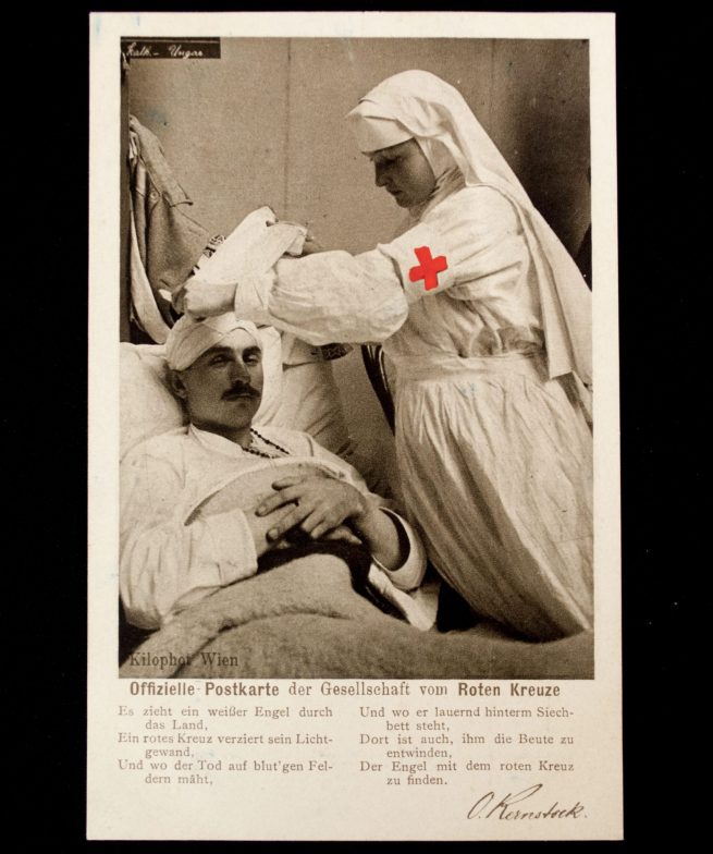 Postcard: (DRK) WWI Gesellschaft vom Deutsche Roten Kreuze 1914