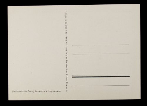 Postcard: Hilfswerk des Deutschen Roten Kreuzes (DRK) - Helf Dir selber