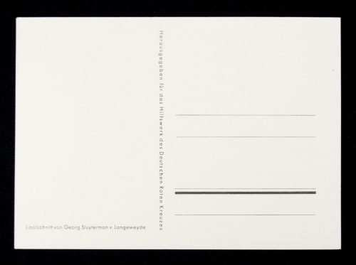 Postcard: Hilfswerk des Deutschen Roten Kreuzes (DRK) - Schlah' Dot!