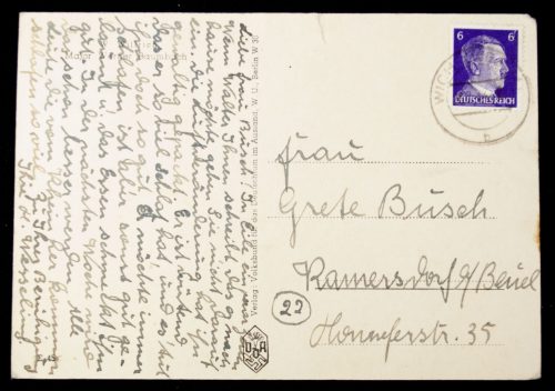 Postcard: W. Willrich - Werner Baumbach