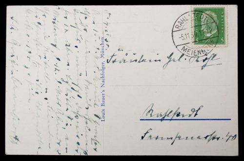 Postcard: WWI Rotkreuztag Nicht ist mühsam, weil wir es willig tun!