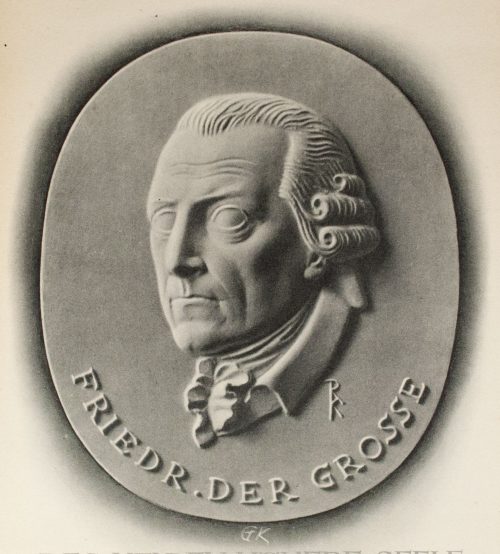 WWII German NSDAP Wochenspruch (propaganda miniposter) – Friedrich der Grosse