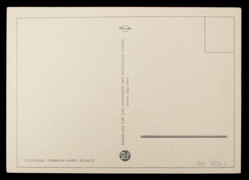 Postcard (DRK) Sammlung für das Opferwerk des Deutschen Volkes (WHW und DRK) - Es leuchten die Sterne