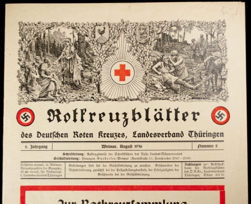 Rotkreuzblätter des Deutschen Roten Kreuzes, Landesverband Thüringen