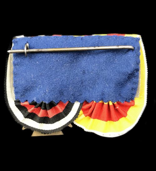 Baden medalbar with Baden Verdienstmedaille + Frontkämpferkreuz