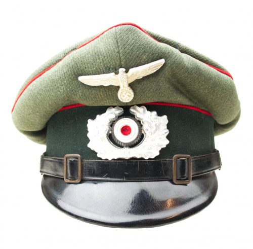 German Artillery NCO visor cap