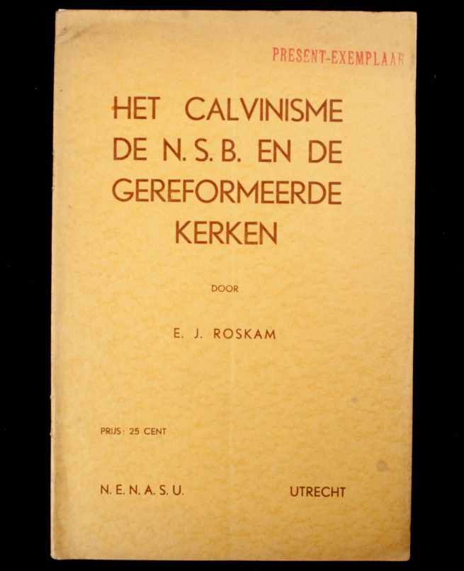 (NSB) Het Calvinisme,de NSB en de Gereformeerde kerken (1937)
