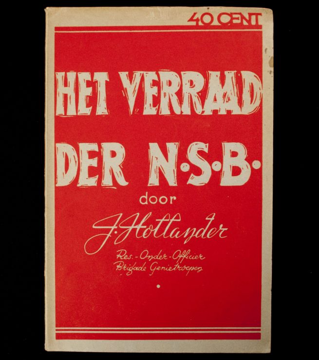 (NSB) Het verraad der NSB : geen praatjes - bewijzen (1940)