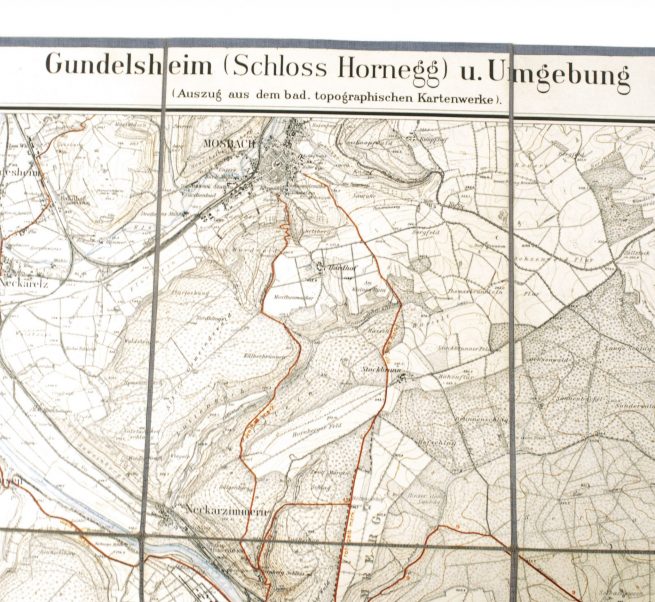 SA der NSDAP Sturm 2/112 - Map Gundelsheim