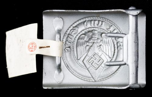 Hitlerjugend (HJ) unissued buckle with RZM tag (M4/116 Camill Bergmann & Co Gablonz)
